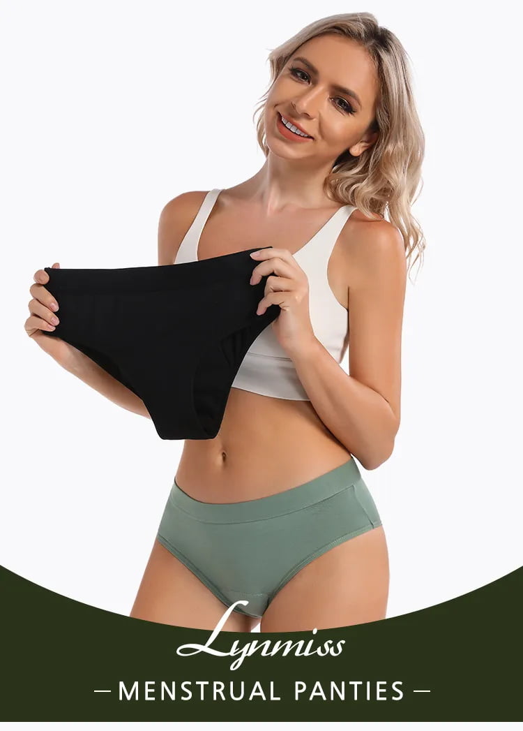 whloesale cotton spandex menstrual panties