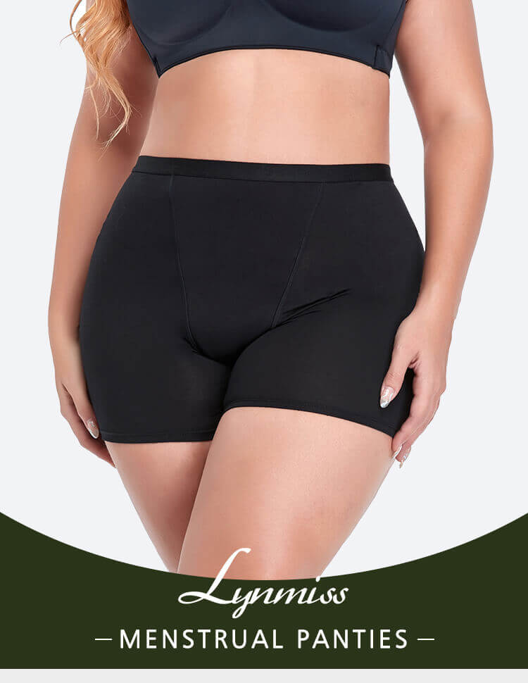 high waist culotte menstruelle bwoyshorts