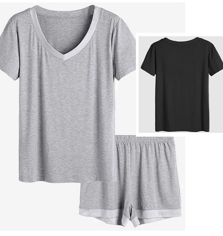 high quality v-neck homewear