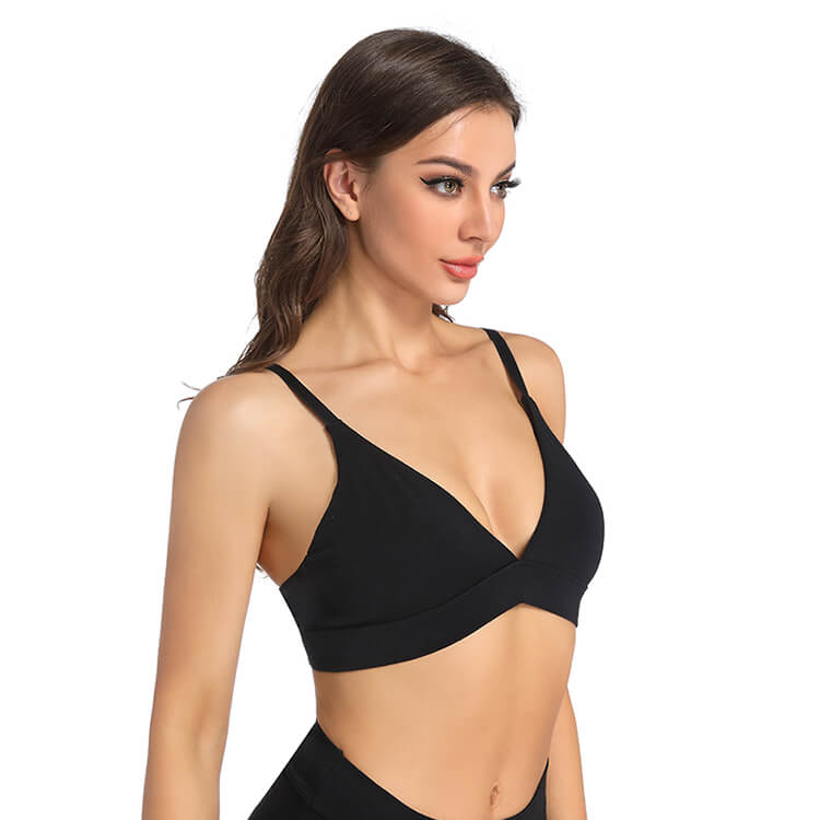 v-neck breast lift bra