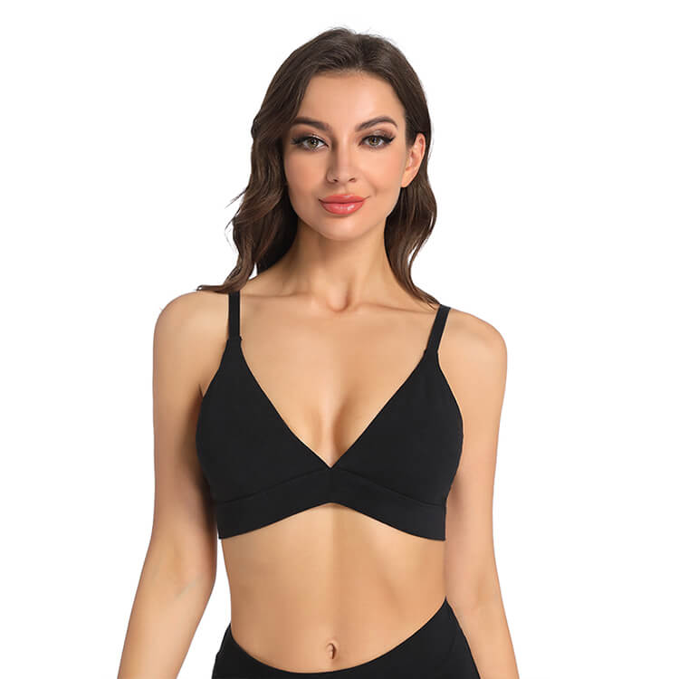 v-neck breast lift bra