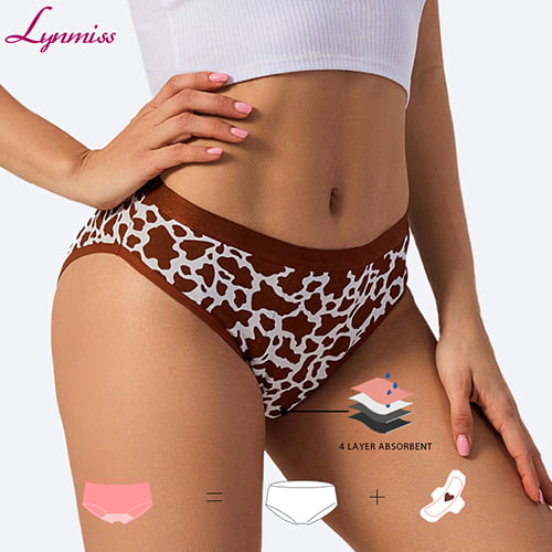 Wholesale 4 Layers Leakproof Bragas Menstrual Full Protection Culotte Menstruelle Adolescente Menstrual Functional Panty