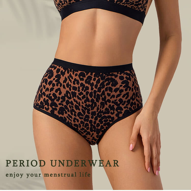 high-waist period panties for women