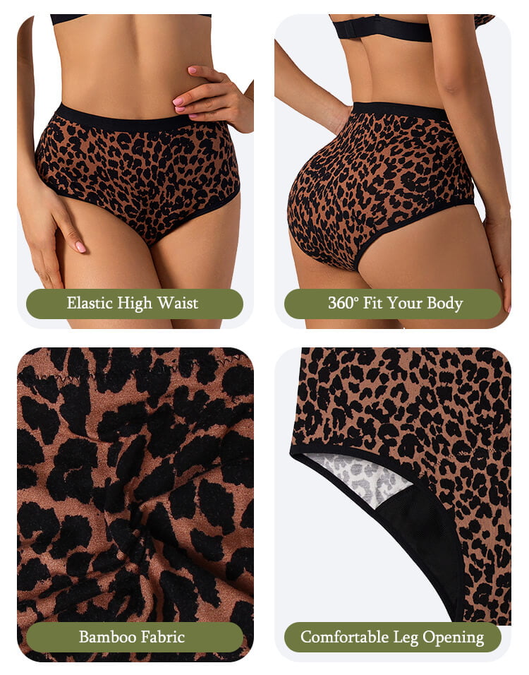 high-waist period panties for women