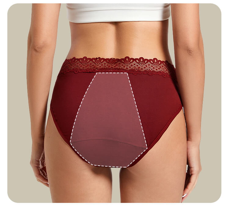 high waist period underwear china