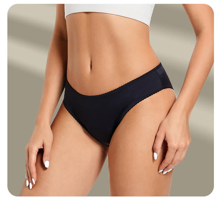 women bikini period panties