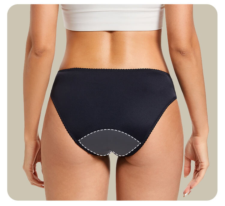 women bikini period panties