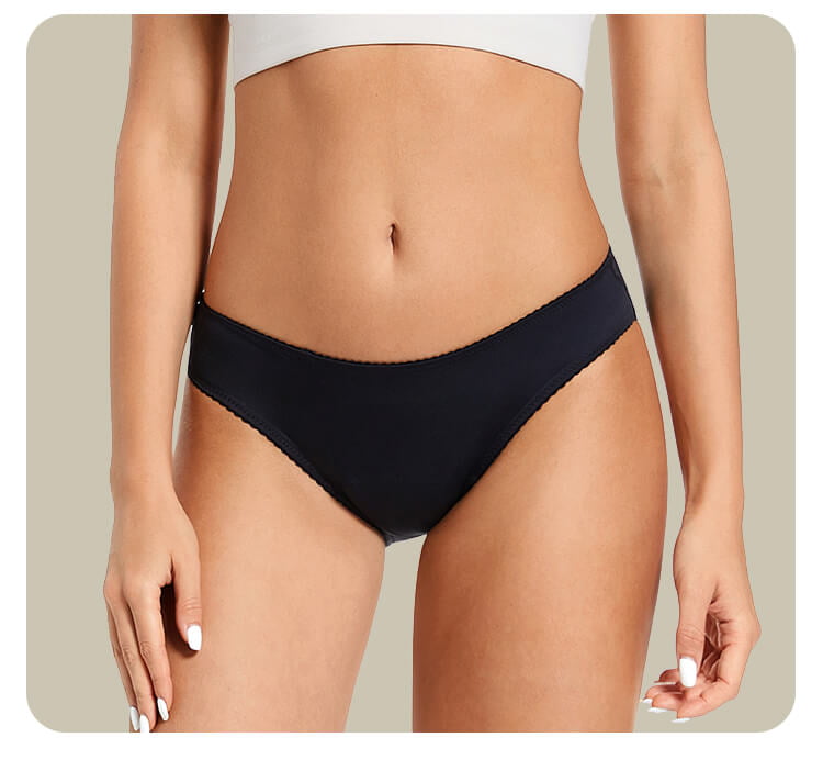 women bikini period panties