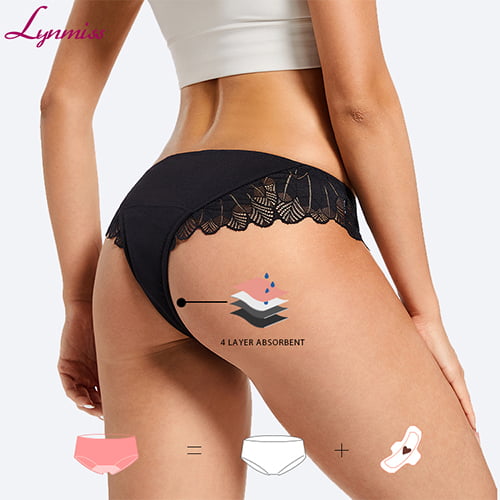 Oem/odm Customized Leak-proof Underwear Bikini Period Panties Menstrual Period Underwear Panties