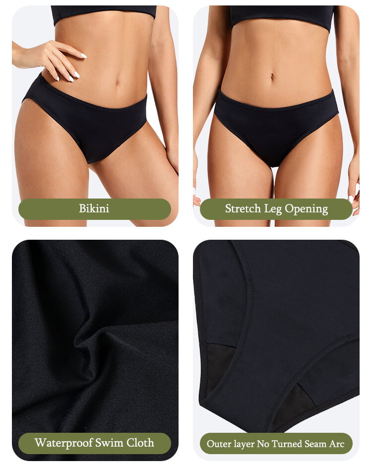 period panties swim underwear