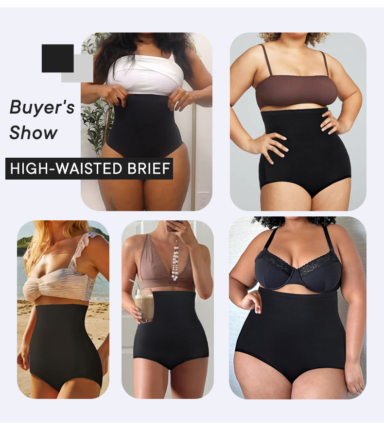 LYNMISS HIGH-WAISTED BRIEF　CONTROL PANTIES SHAPEWEAR BODYSUIT