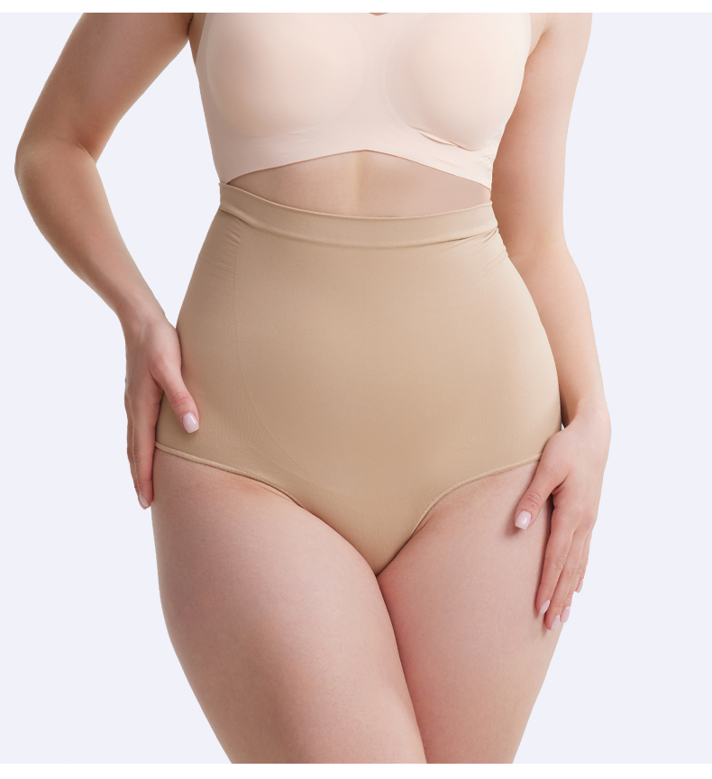 LYNMISS HIGH-WAISTED THONG CONTROL PANTIES SHAPEWEAR BODYSUIT