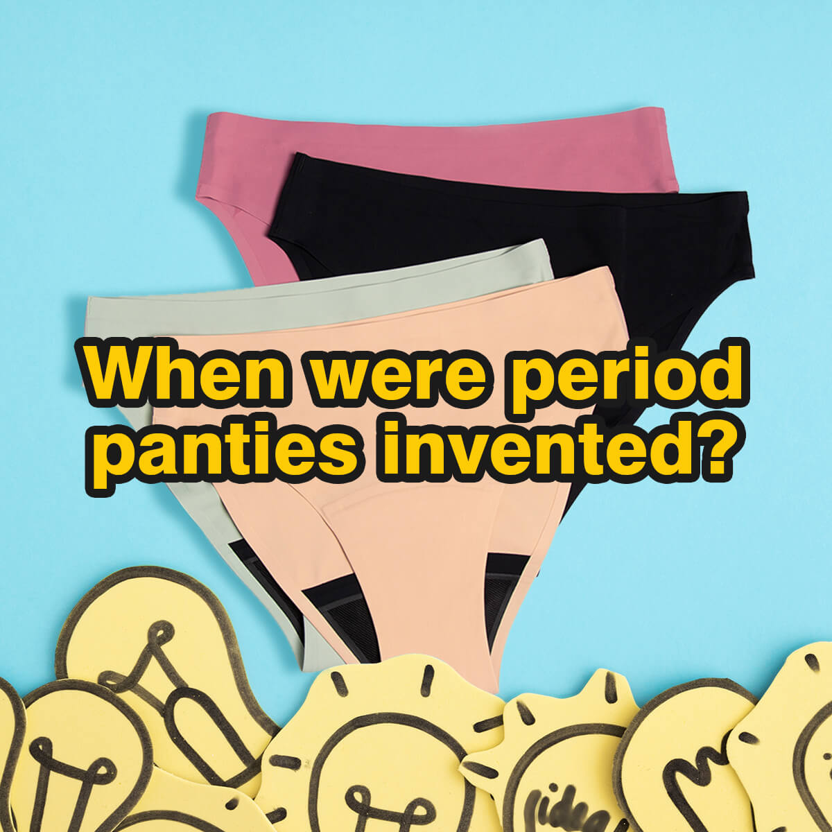 The Evolution of Period Panties,when were period panties invented?